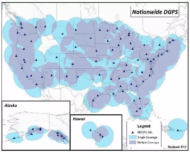 美國國家差分GPS系統(tǒng) 美國國家差分GPS系統(tǒng)