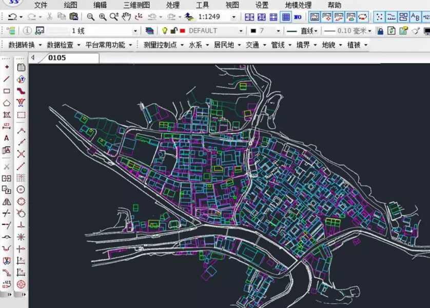 圖7 EPS中按規(guī)范要求成圖入庫(kù) 圖7 EPS中按規(guī)范要求成圖入庫(kù)